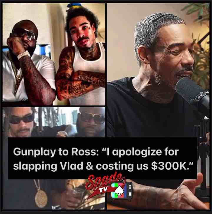 Gunplay smacked DJ Vlad, I ain’t even know it 🤣 that’s part of the reasons he fell out with Rick Ross.